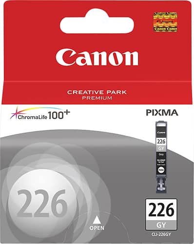 Front. Canon - 226 Standard Capacity Ink Cartridge - Gray.