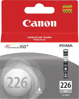 Canon - 226 Standard Capacity Ink Cartridge - Gray