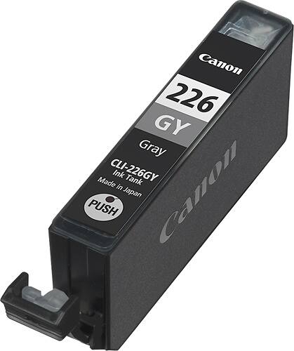 Alt View 1. Canon - 226 Standard Capacity Ink Cartridge - Gray.