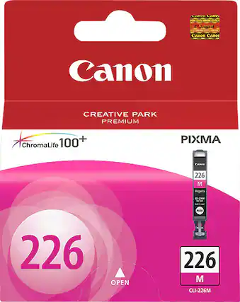 Front. Canon - 226 Ink Cartridge - Magenta.