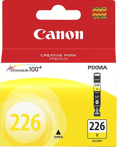 Front. Canon - 226 Ink Cartridge - Yellow.