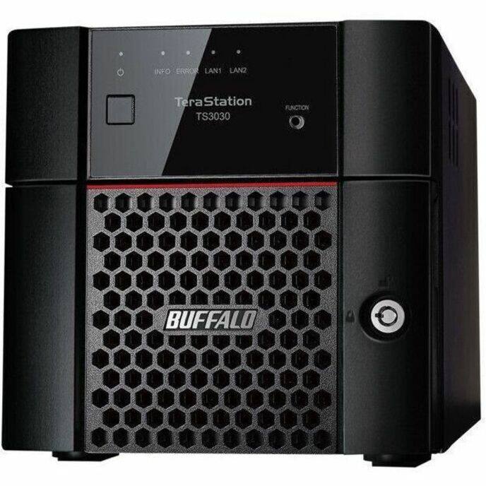 TeraStation TS3030  
BUFFALO  

INFO ERROR LAN1 LAN2  
FUNCTION