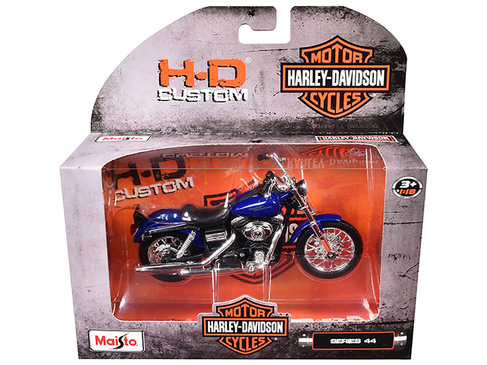 H MOTOR H-D HARLEY-DAVIDSON CUSTOM CYCLES RPTA  
Maite HARIA  
MDTEU IH DAVID H CUSTOM 3+ 1:18  
1S Mai to MOTOR HARLEY-DAVIDSON CYCLES SERIES 44