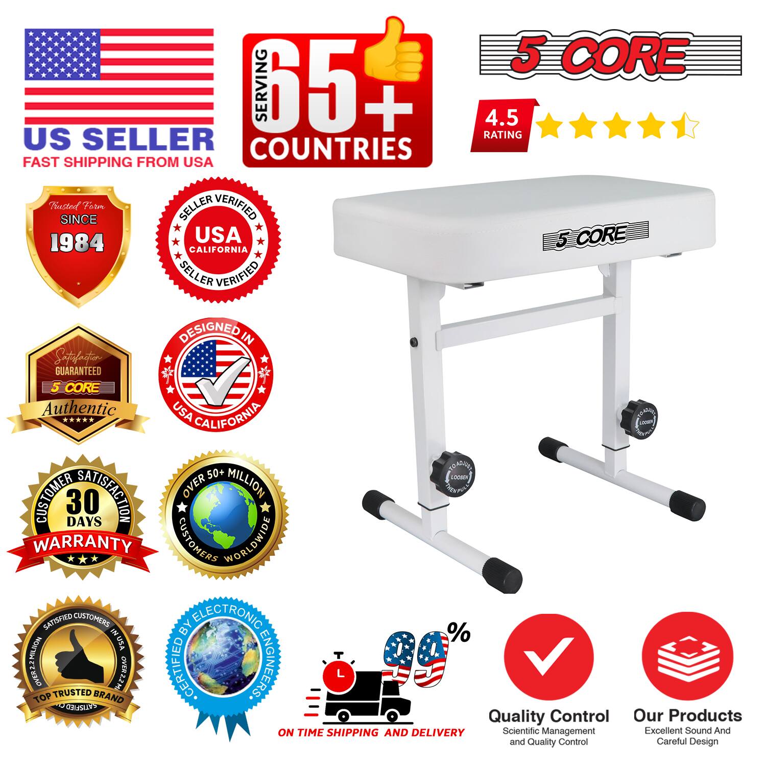 5 CORE US SELLER SERVING 65+ COUNTRIES FAST SHIPPING FROM USA  
Rusted Form SELLER VERIFIED SINCE 1984  
USA 5 CORE CALIFORNIA SELLER VERIFIED  
DESIGNED IN USA  
SATISFACTION GUARANTEED  
5 CORE Authentic USA CALIFORNIA  
50+ MILLION CUSTOMERS WORLDWIDE  
30 DAYS WARRANTY  
OVER 2.2 MILLION SATISFIED CUSTOMERS IN USA  
TOP TRUSTED BRAND  
CERTIFIED BY ELECTRONIC ENGINEERS  
Quality Control  
Scientific Management and Quality Control  
ON TIME SHIPPING AND DELIVERY  
Our Products  
Excellent Sound And Careful Design