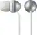 Front Standard. Sony - Stereo Earphone - Silver.