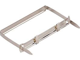 Officemate - Premium Self-Adhesive Prong Fastener, 2" Capacity, 50/Pack - Silver