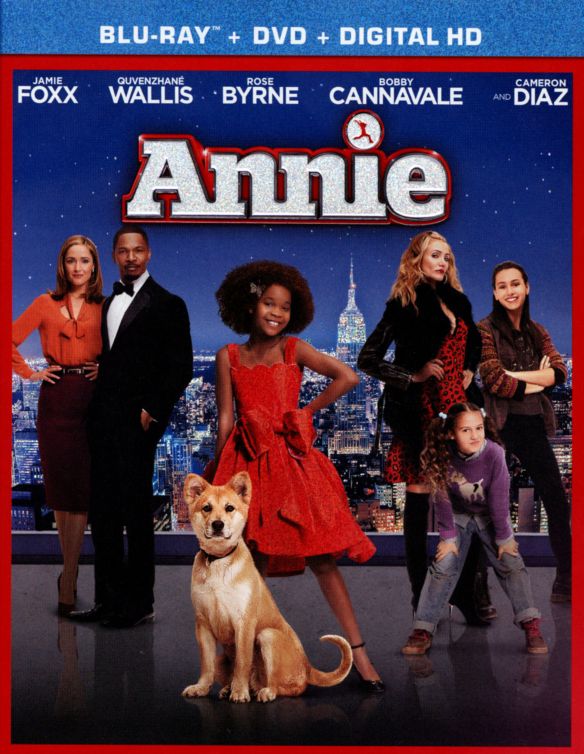  Annie [2 Discs] [Includes Digital Copy] [Blu-ray/DVD] [2014]