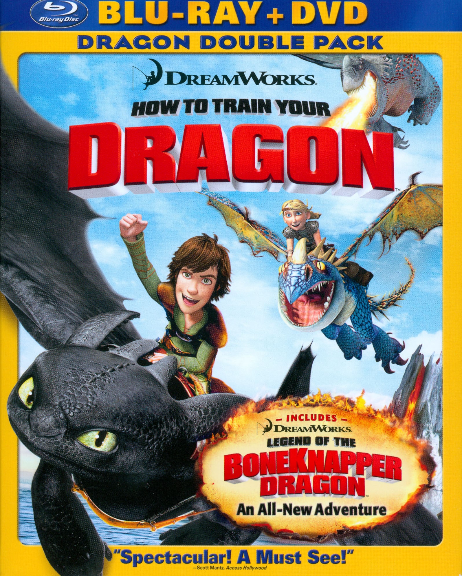 Best Buy: How to Train Your Dragon/Legend of the Boneknapper Dragon [2  Discs] [Blu-ray/DVD]