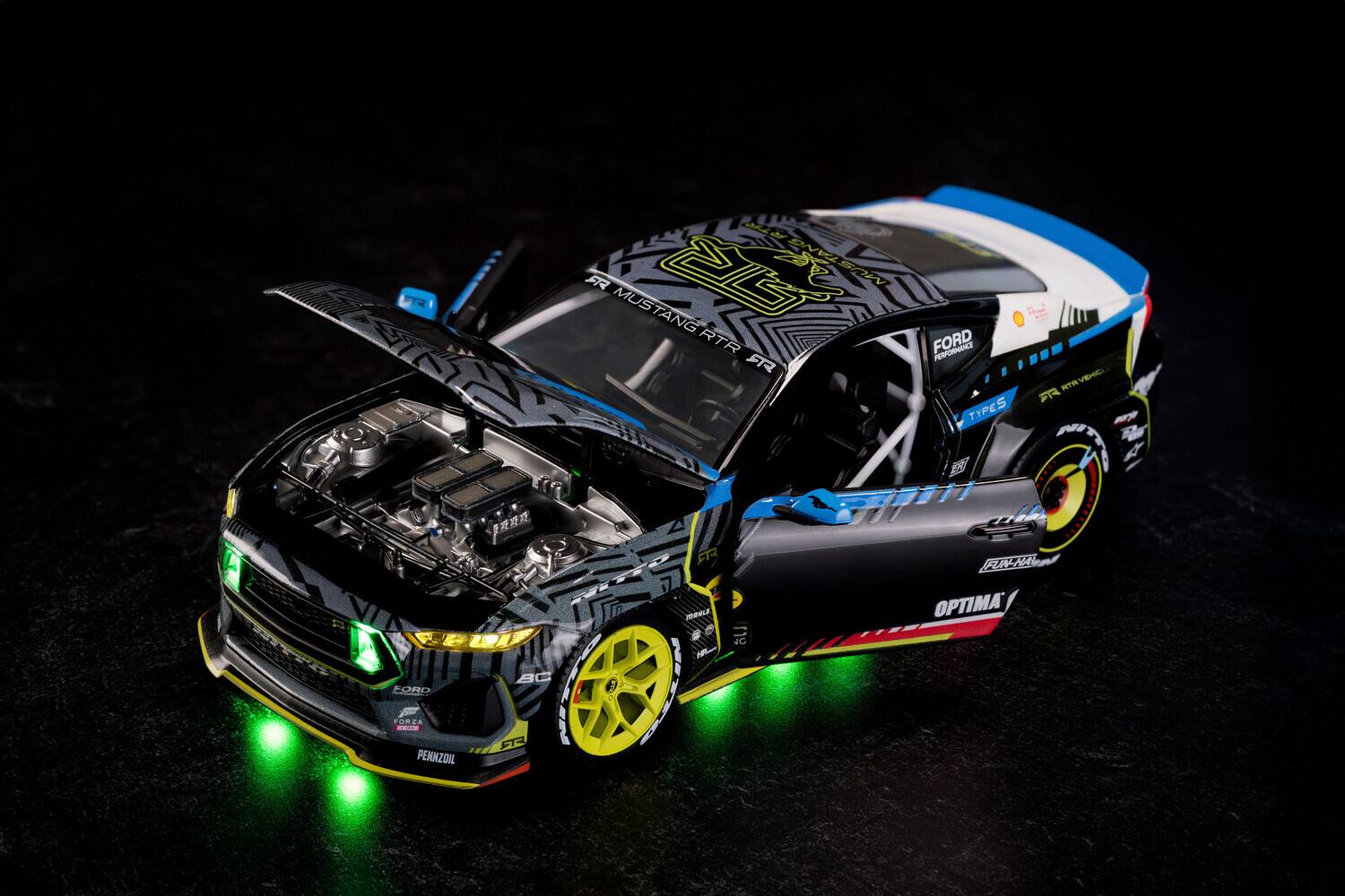 ER!

MUSTANG MUSTANG RTR FORD PERFORMANCE STR VERIES PER FR TYPES AUTTER 18/1 ********** CTR FUN-HA ORM OPTIMA 
FORD
BC
ORZA MODIZION PENNZOIL
FTR