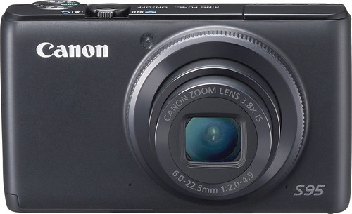 Best Buy: Canon PowerShot S95 10.0-Megapixel Digital Camera Black 