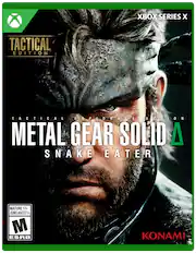 Xbox Series X Tactical Edition Metal Gear Solid Snake Eater Tactical Espionage Action Mature 17+ Jeunes Adultes 17+ M ESRB Konami