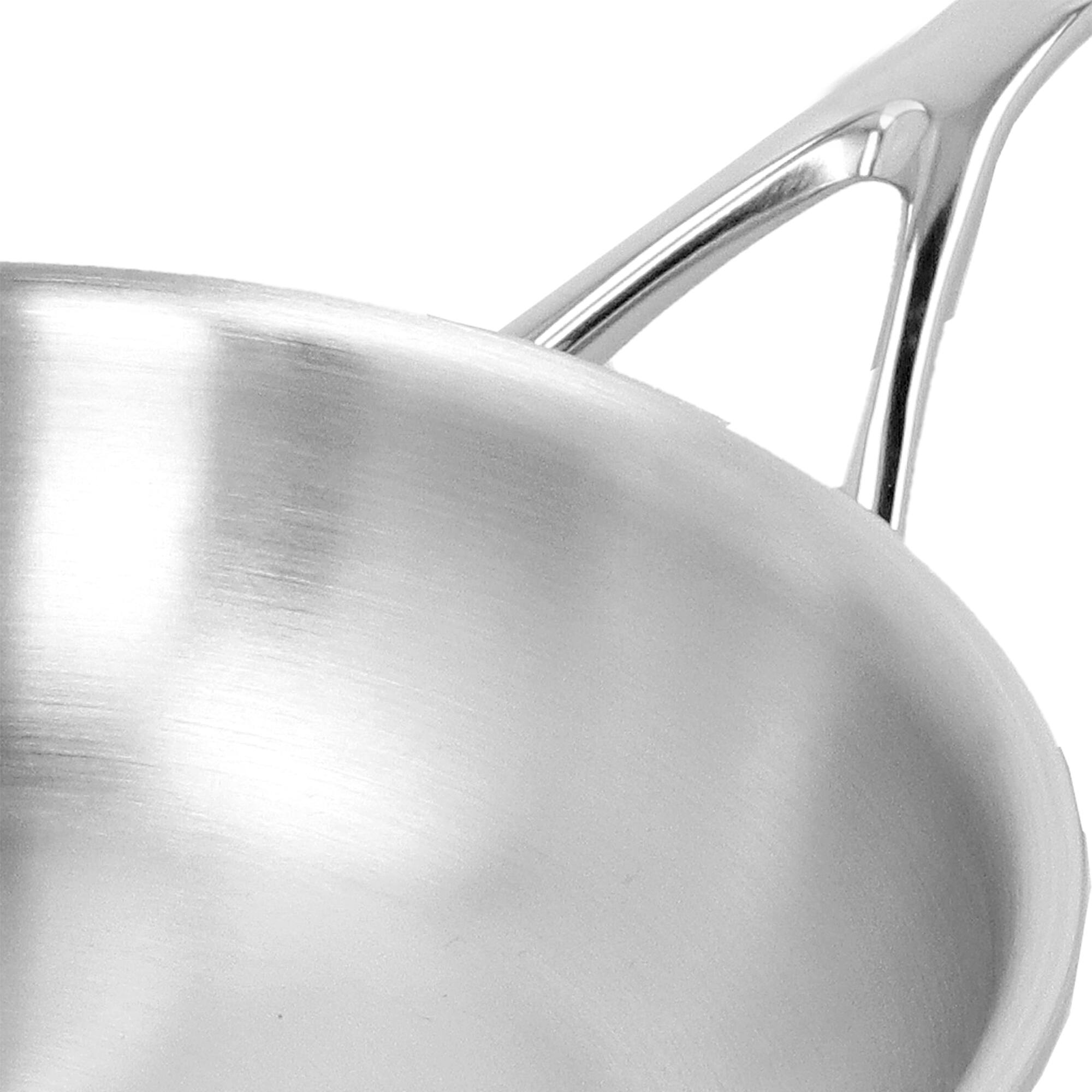Alt View 4. Demeyere - Demeyere Atlantis Proline 7 7.9-inch Stainless Steel Fry Pan - Stainless Steel.