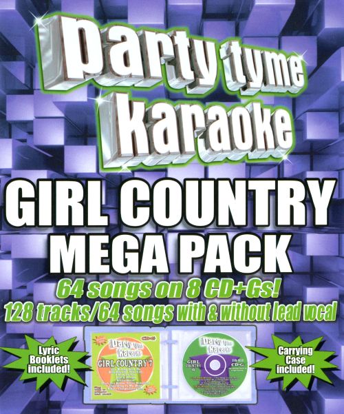  Party Tyme Karaoke - Girl Country Mega Pack [CD + G]
