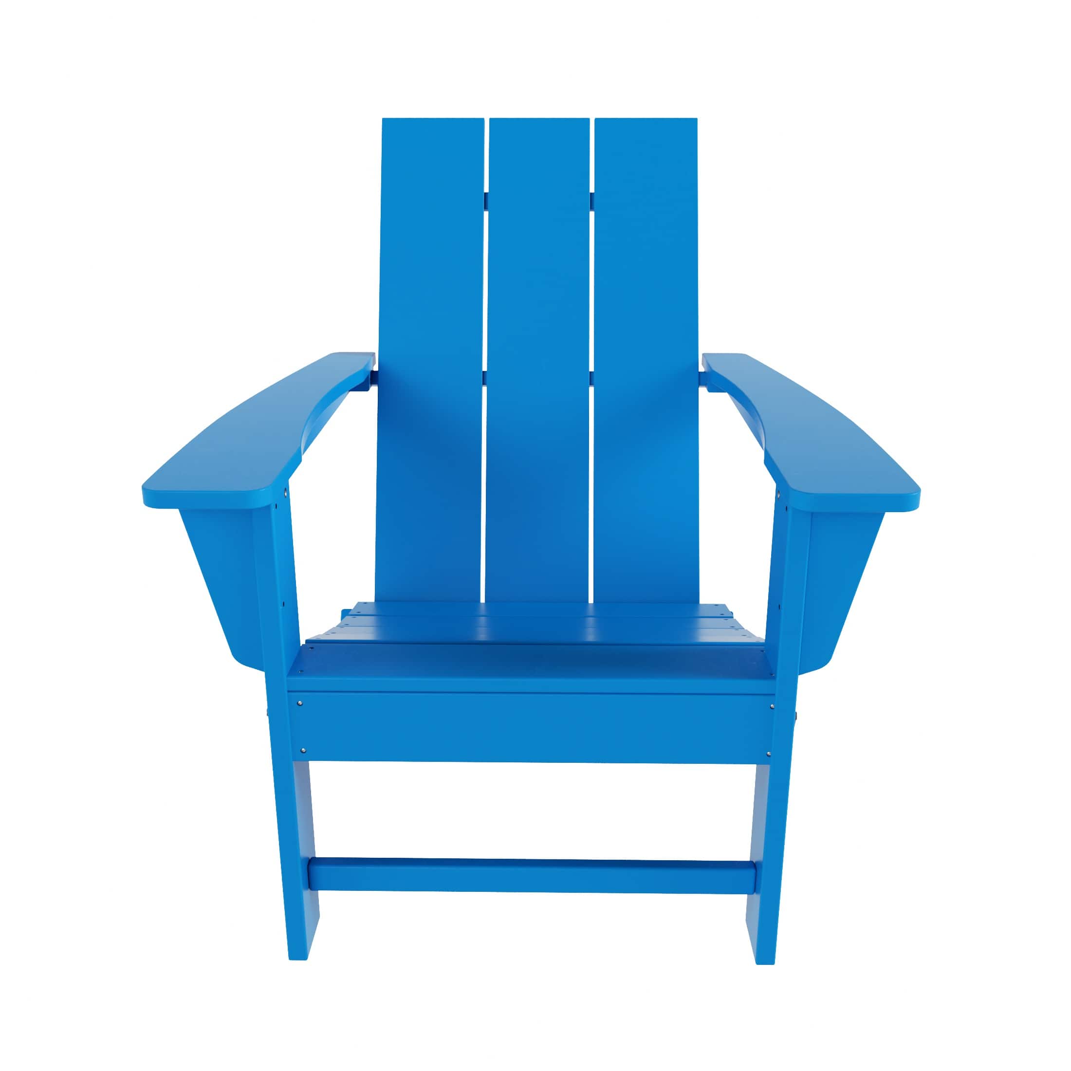 WestinTrends - Ashore Outdoor HDPE Modern Folding Adirondack Chair - Pacific Blue price history on PriceWatchPro