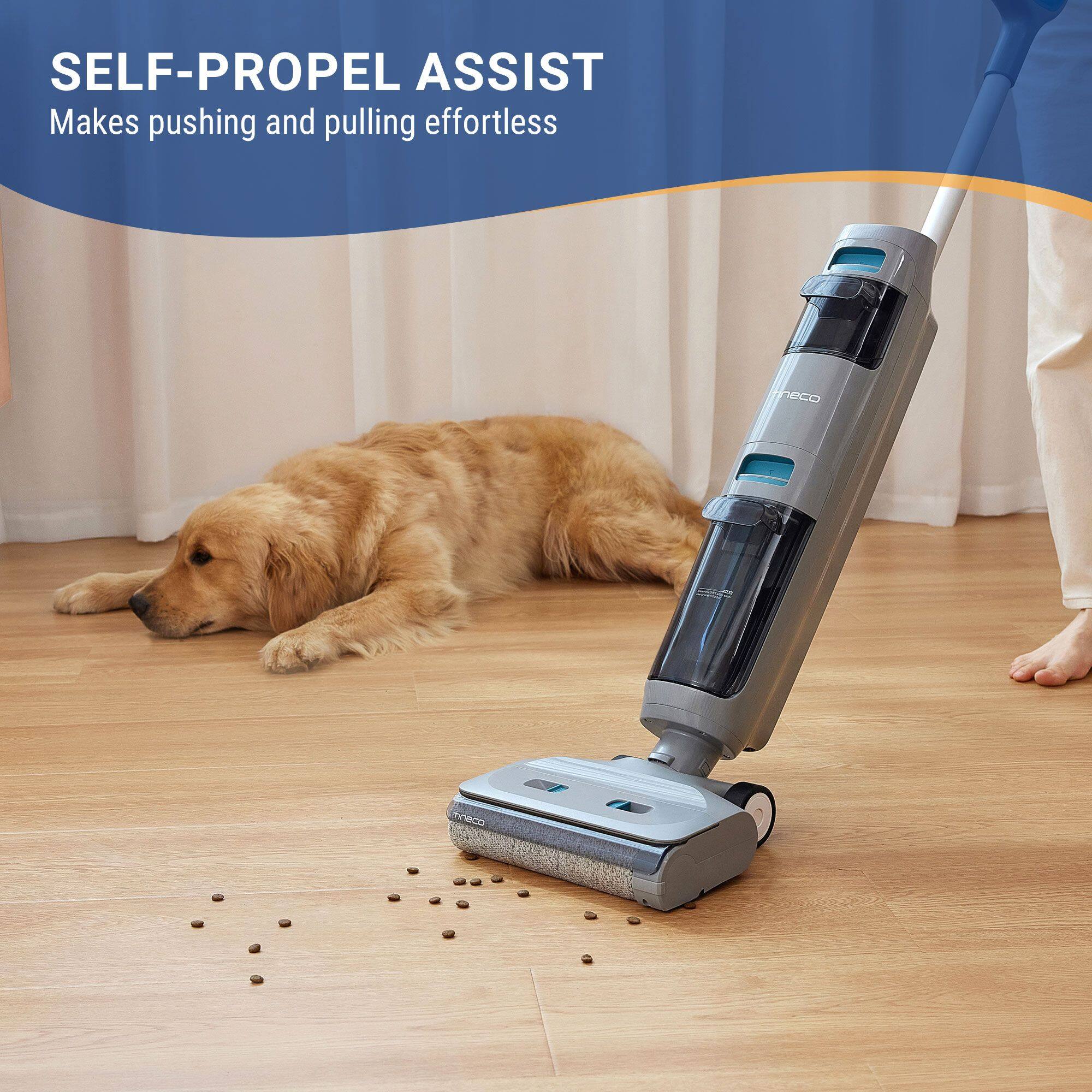 SELF-PROPEL ASSIST  
Makes pushing and pulling effortless