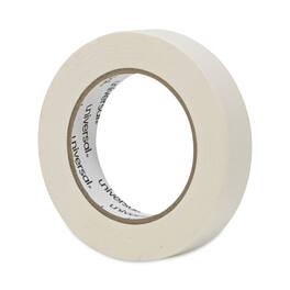 Universal - General-Purpose Masking Tape, 3 Inch Core, 24 mm x 54.8 m, Beige, 36 per Carton