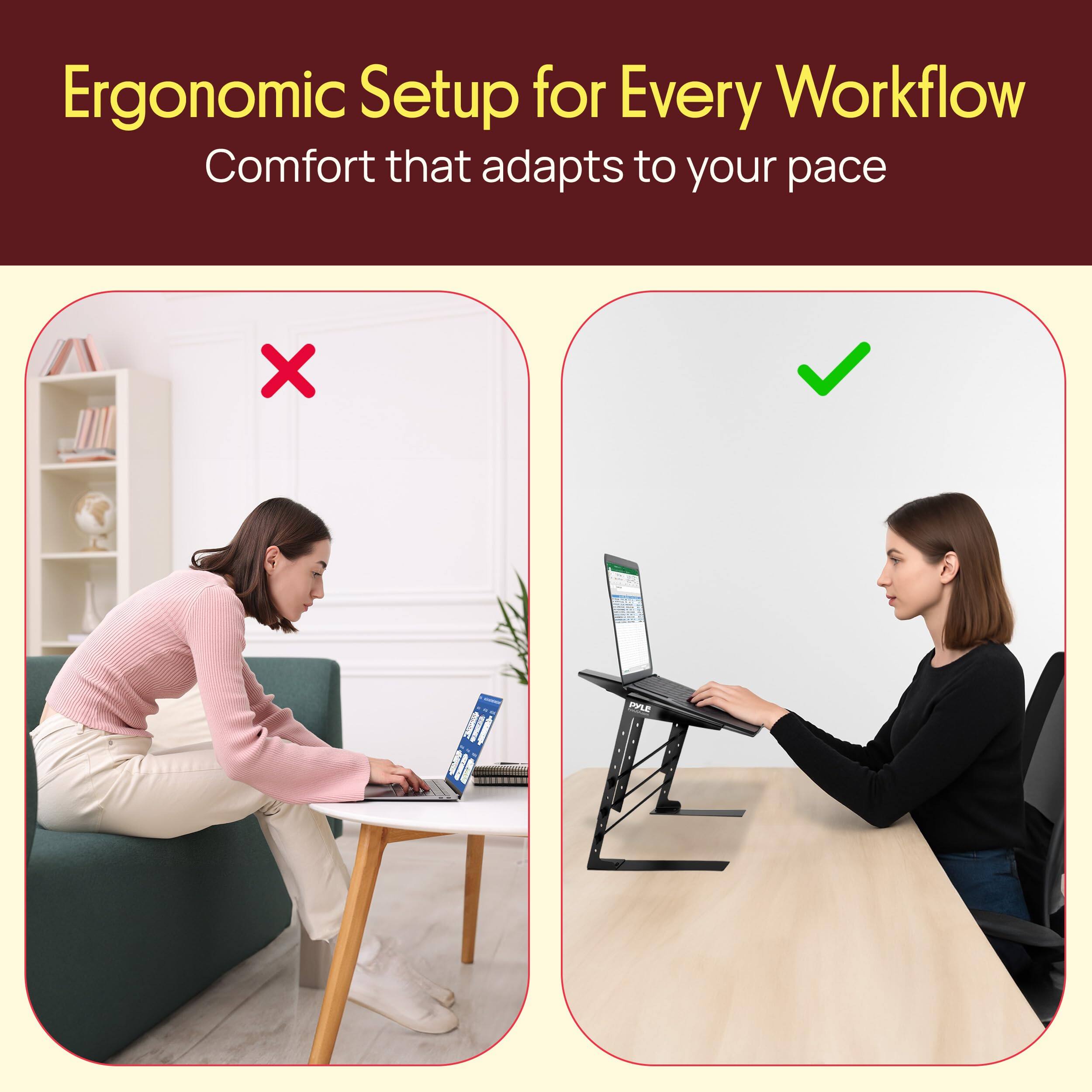 Ergonomic Setup for Every Workflow  
Comfort that adapts to your pace