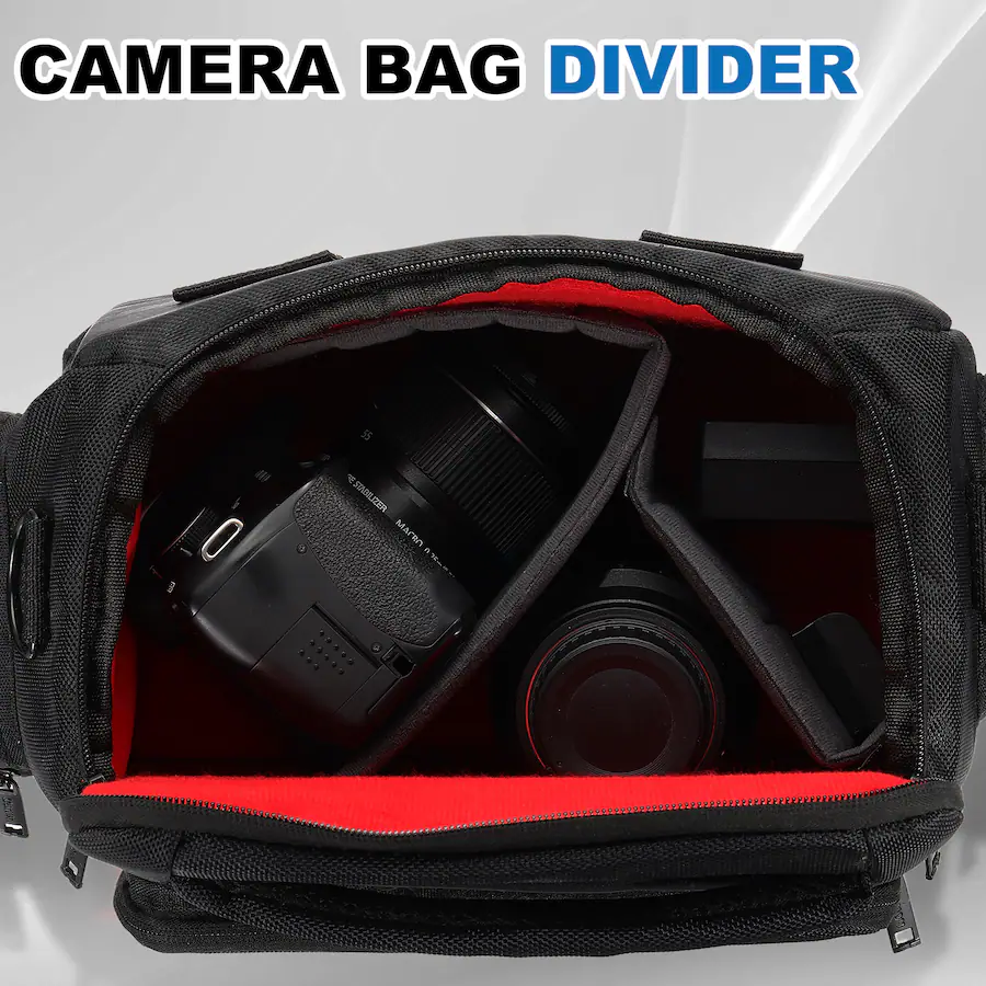Unique Bargains 2pcs Camera Bag Divider, 6.1x4.7in, Shockproof ...