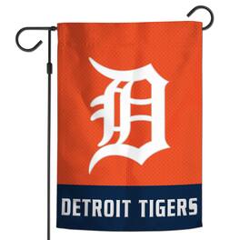 WinCraft - Detroit Tigers 12" x 18" Applique Garden Flag - Multicolor