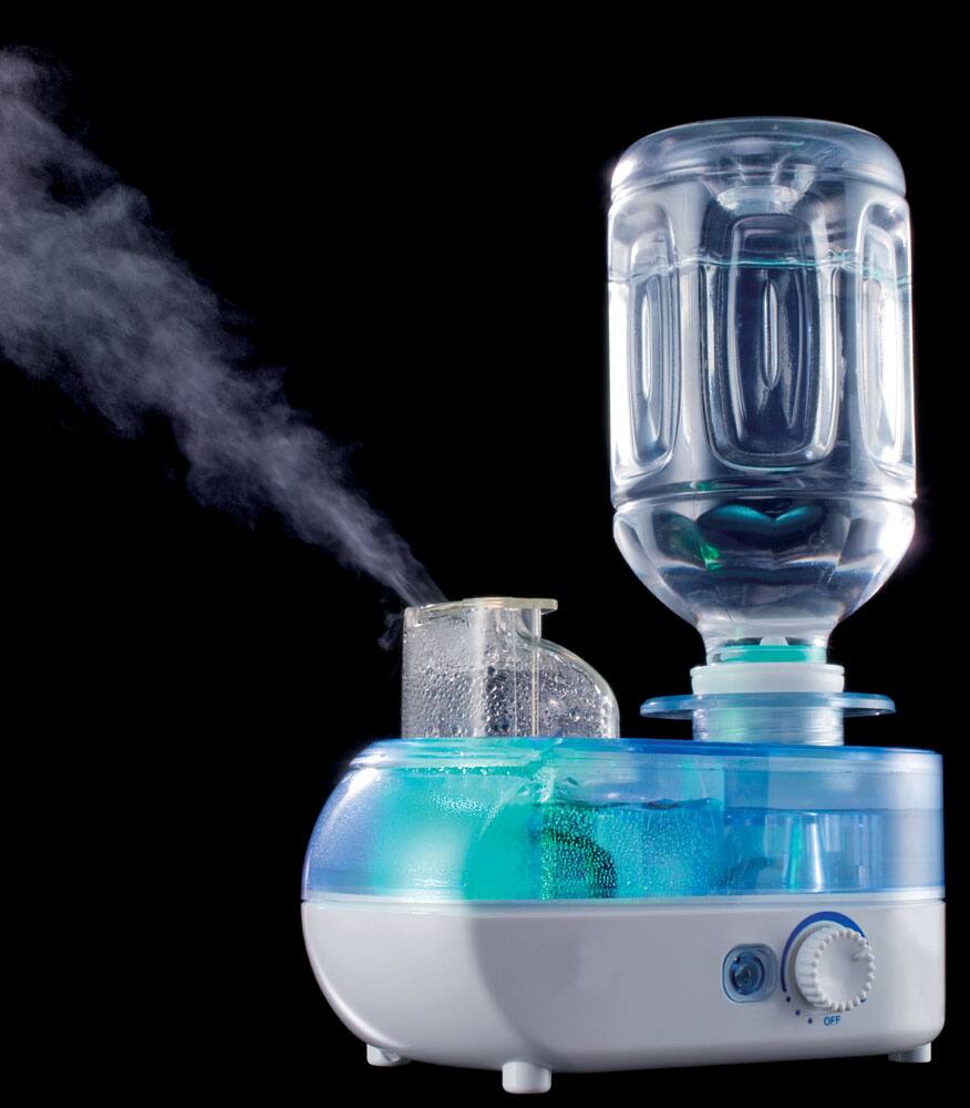 Angle. SPT - Personal Humidifier with Ionizer.