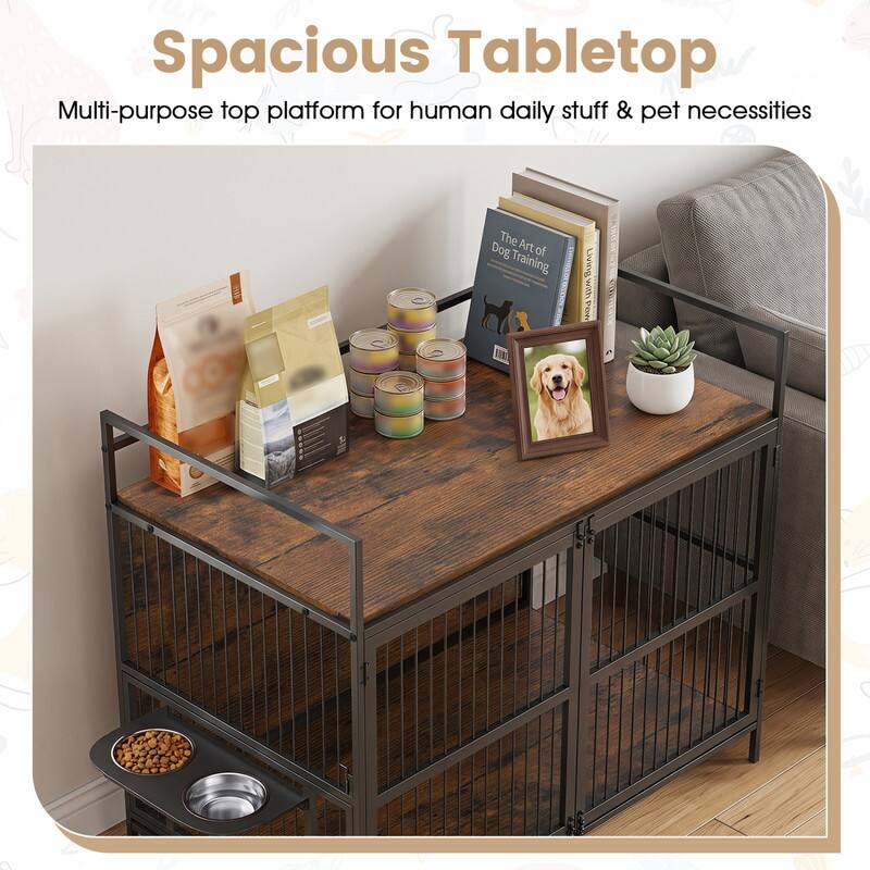 Spacious Tabletop  
Multi-purpose top platform for human daily stuff & pet necessities  

The Art of Dog Training