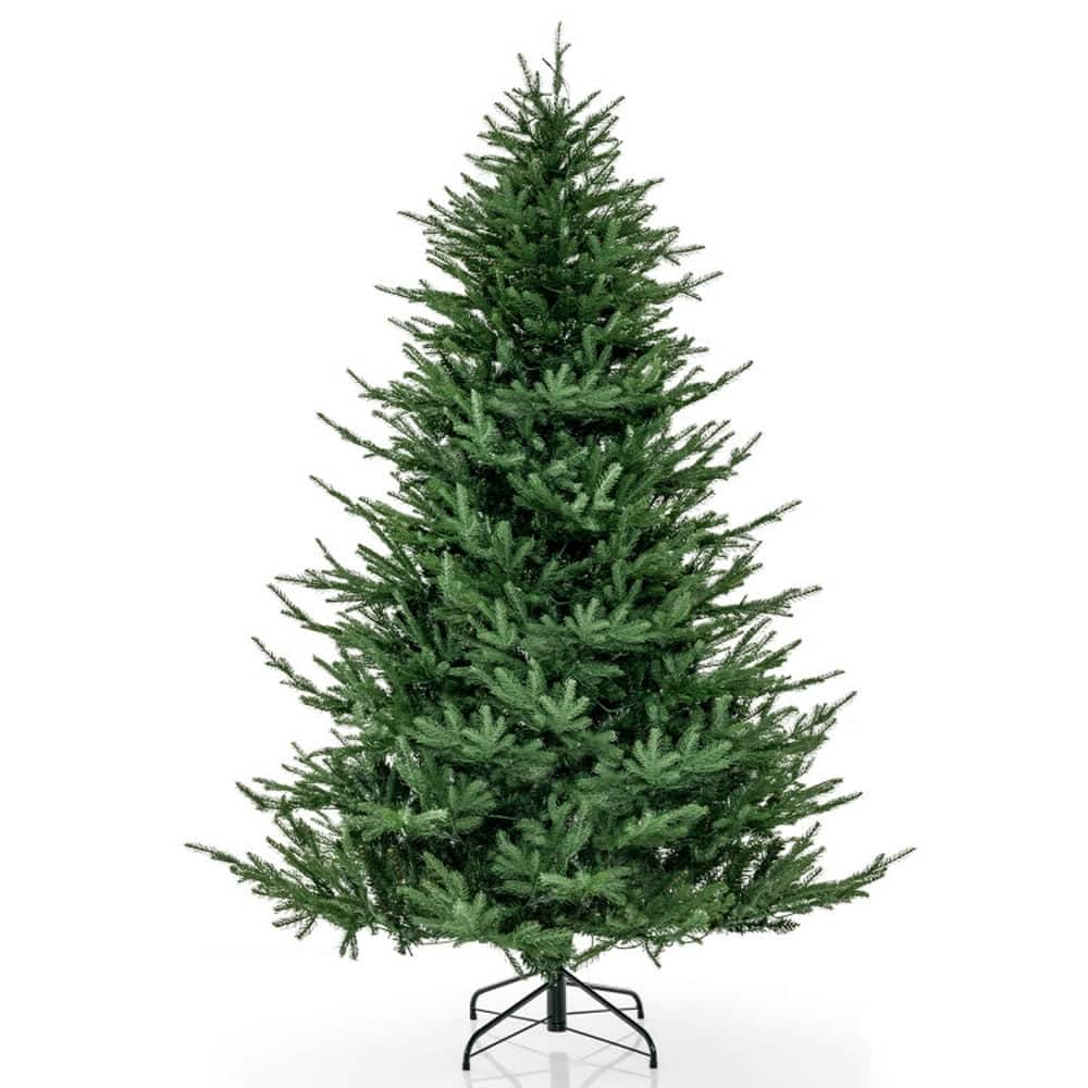 Kadyn - Home Party Christmas Tree Decorations,Pre-lit Christmas Tree with 280 Warm White LED Lights and 8 Lighting Modes-6ft - Green