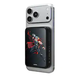 Keyscaper - Marvel MechLine Wireless Mag Power Bank - Thor