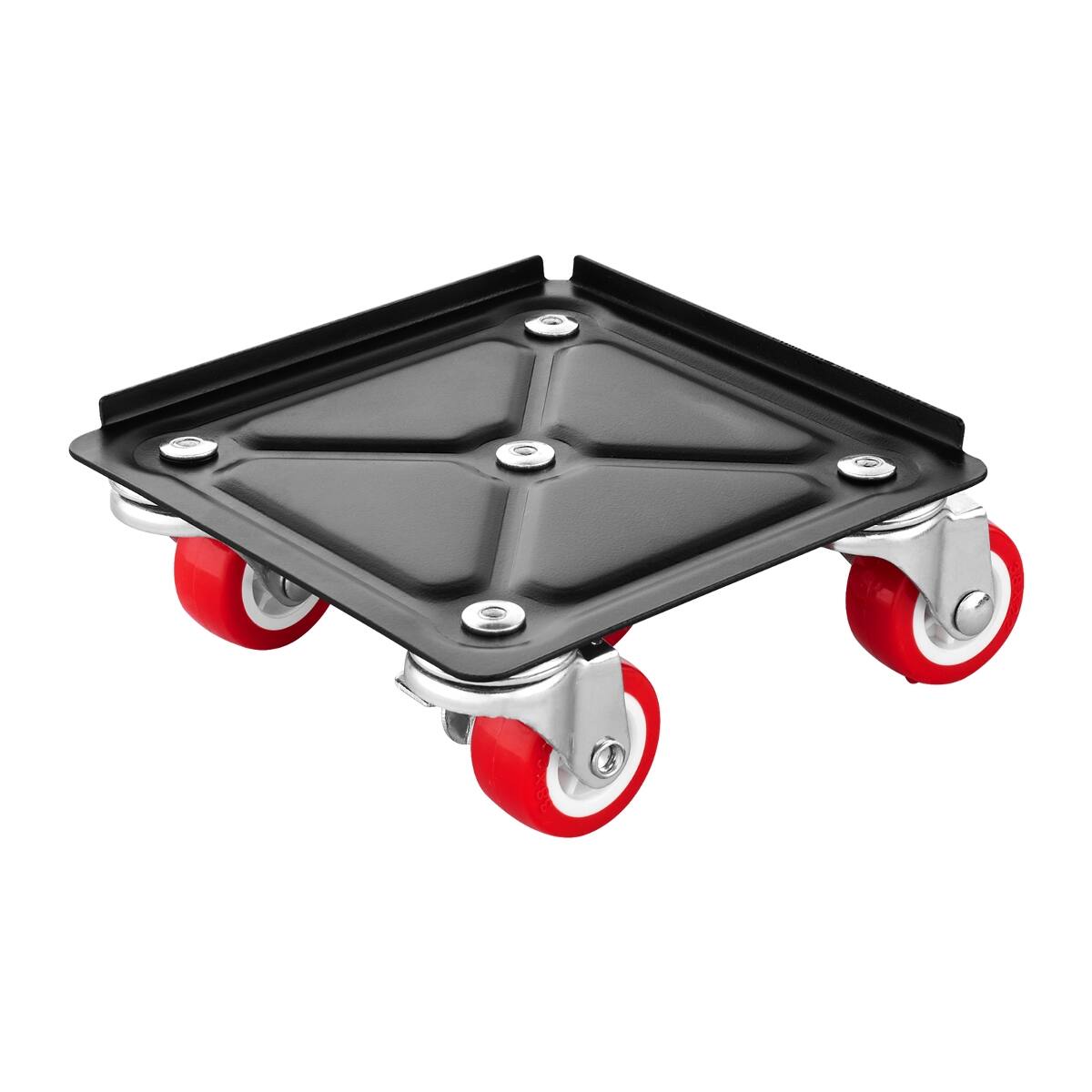 Alt View 1. Ropilly - Ropilly Heavy Duty Furniture Dolly, Furniture Mover with 5 Wheels, Carbon Steel Base with Brakes - Black.