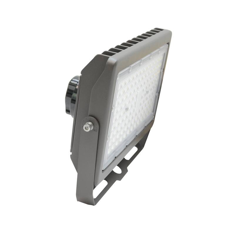 Angle. Westinghouse - MaxLite Photocell Hardwired LED Bronze Slim Flood Light.