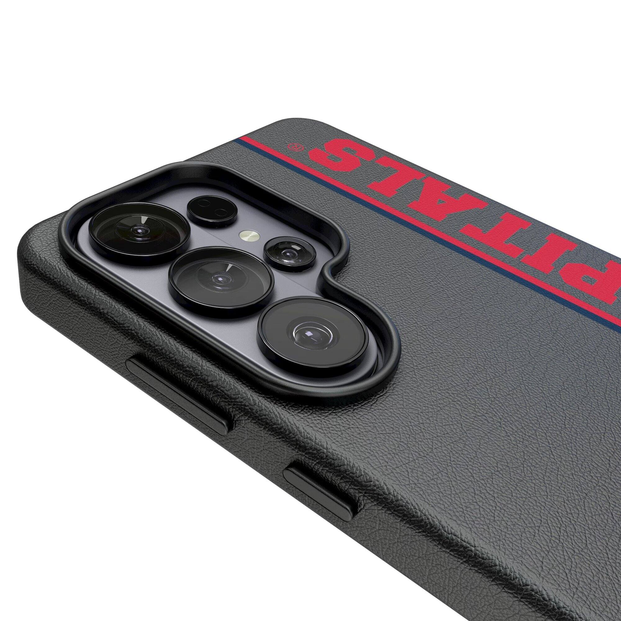Alt View 2. Keyscaper - Black Washington Capitals Galaxy Magnetic Bump Case - S26 Plus - Black.