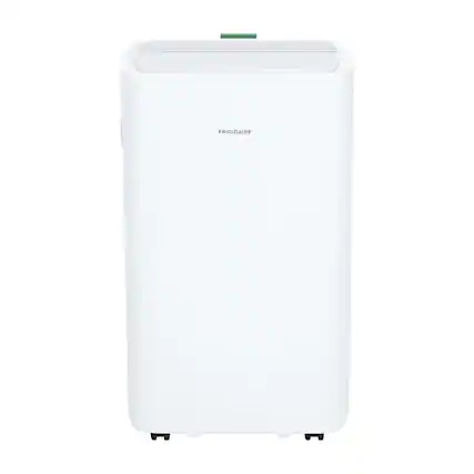 Front. Frigidaire - Frigidaire 115V 14,000 BTU 450 Sq. Ft. Portable Air Conditioner with 12,000 BTU Supplemental Heat Function - White.
