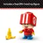 Includes a toy figure of a Pit Crew (Pit Crew) toad.