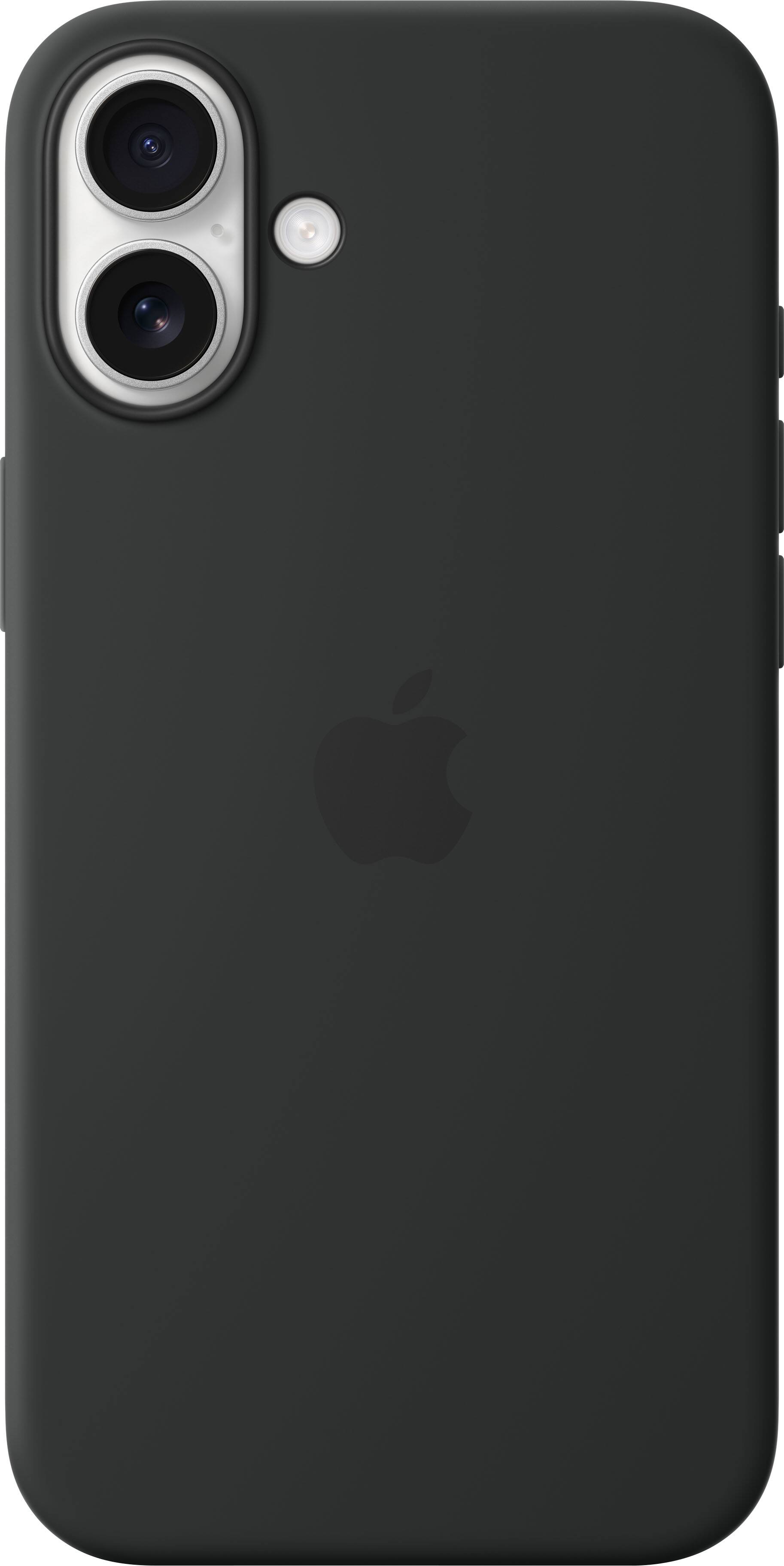 Alt View 13. Apple - iPhone 16 Plus Silicone Case with MagSafe - Black.