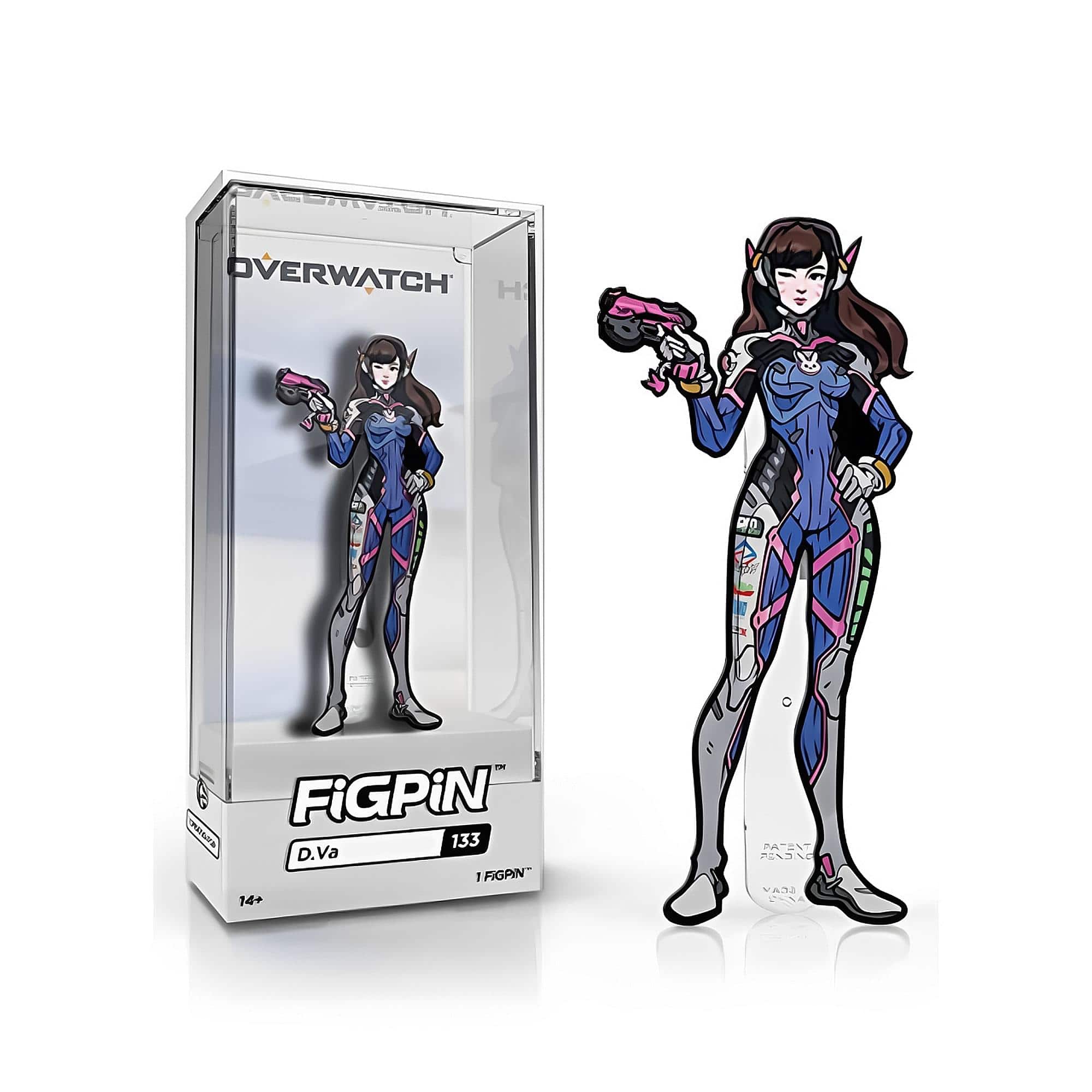 CMD Collectibles - Overwatch 3-Inch Collectible Enamel FiGPiN Wave 1 - D. Va - Multicolored price history on PriceWatchPro