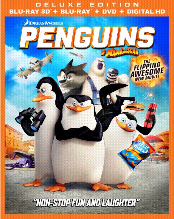  The Penguins of Madagascar [Includes Digital Copy] [3D] [Blu-ray/DVD] [Blu-ray/Blu-ray 3D/DVD] [2014]