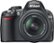 Front Standard. Nikon - D3100 DSLR Camera with 18-55mm VR Lens - Black.