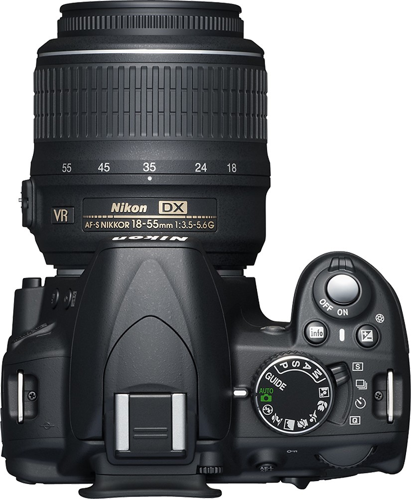 fout Tot stand brengen spiraal Best Buy: Nikon D3100 DSLR Camera with 18-55mm VR Lens Black 25472