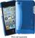 Angle Standard. Riot Outfitters - Slider Shell Case for 4th-Generation Apple® iPod® touch - Liquid Metal Blue.