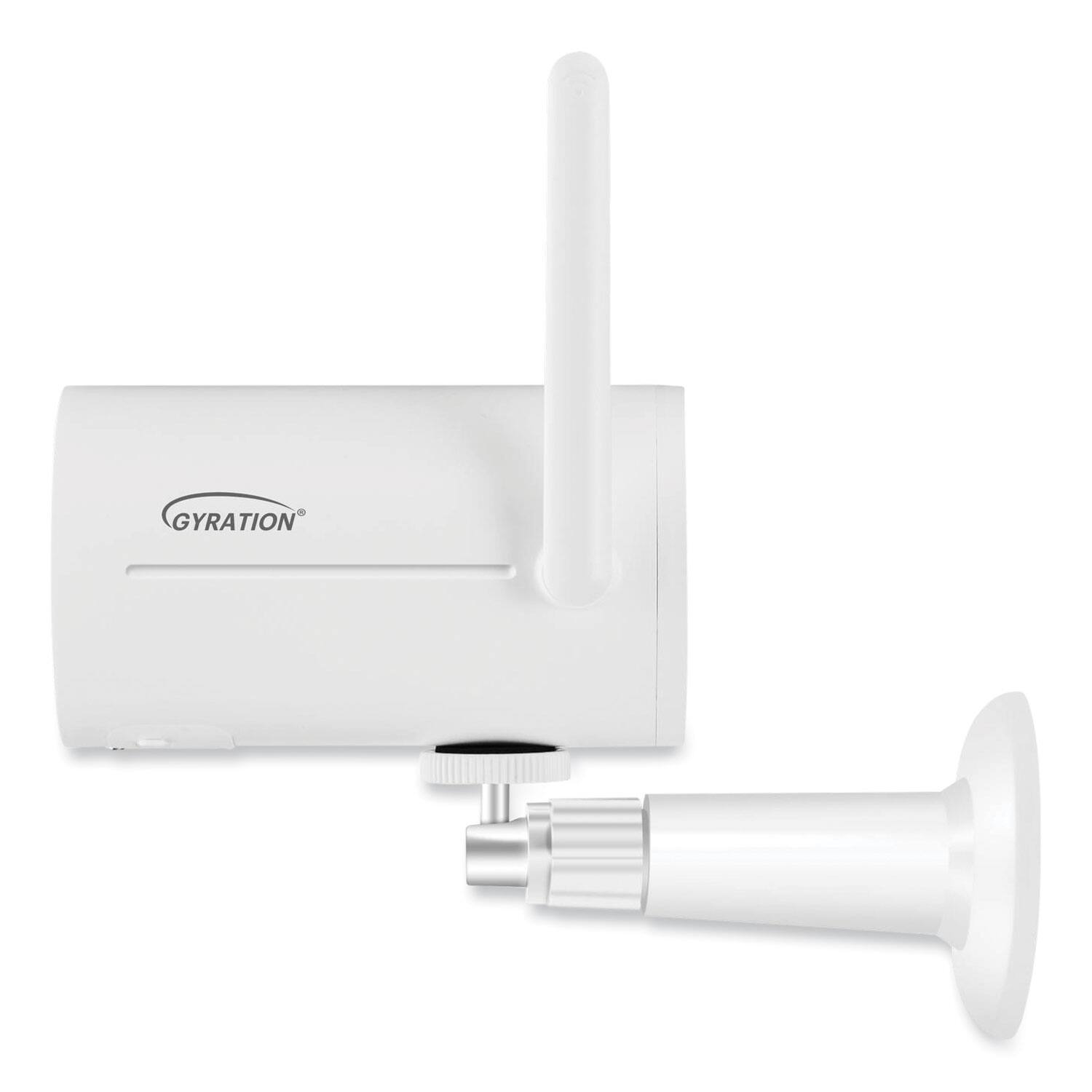 Alt View 2. Adesso - Adesso CYBERVIEW 3010 Cyberview 3010 3MP 2304 x 1296 Pixels Smart Wifi Bullet Camera with Solar Panel - White.