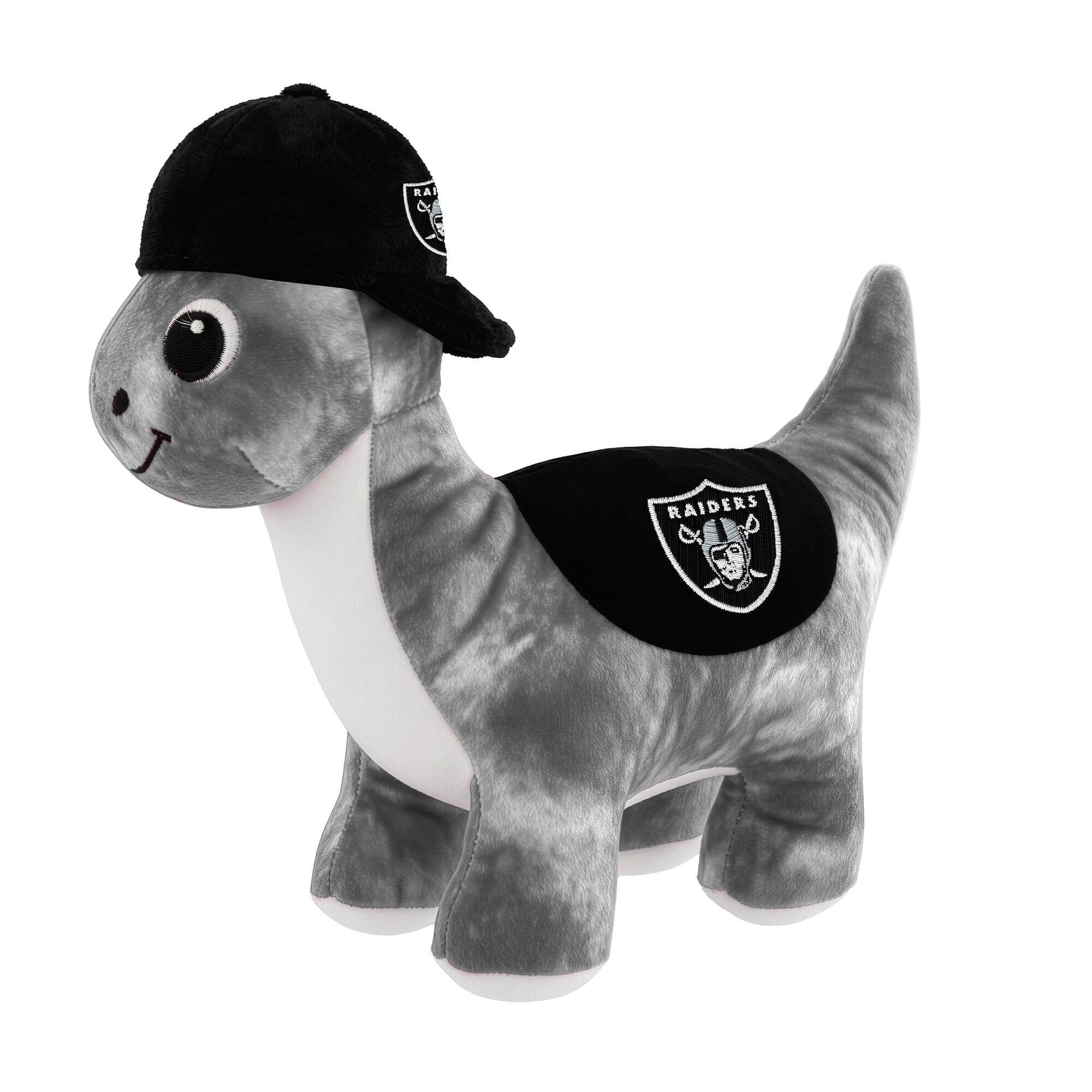 Front. Sporticulture - Las Vegas Raiders Huddle Plush Fanasaur - Multicolor.