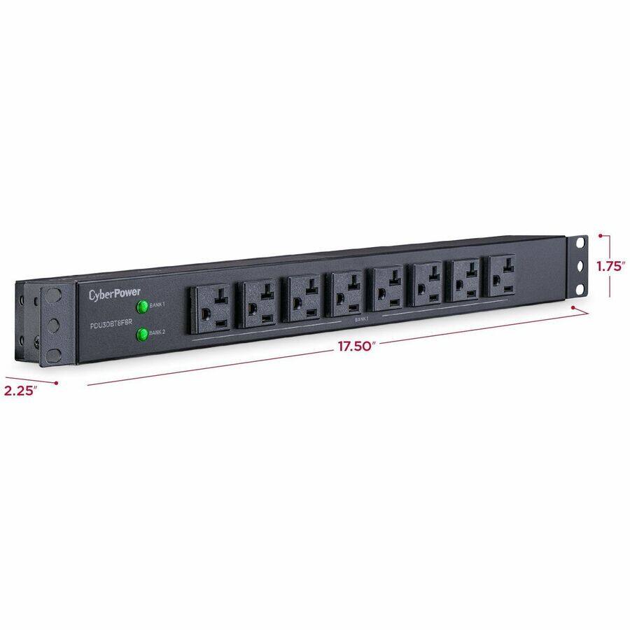 CyberPower EANXT PDU30BT8F8R BANK2  
17.50  
1.75  
2.25