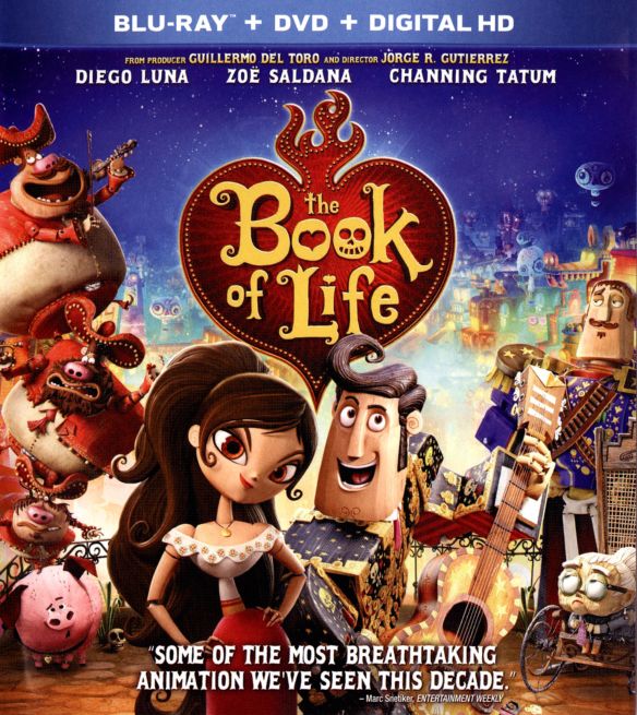  The Book of Life [2 Discs] [Blu-ray/DVD] [2014]