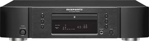 Front Standard. Marantz - 1-Disc CD Player with MP3 CD Playback - Black.