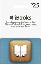 Front Large. Apple® - $25 iTunes and iBookstore Gift Card.