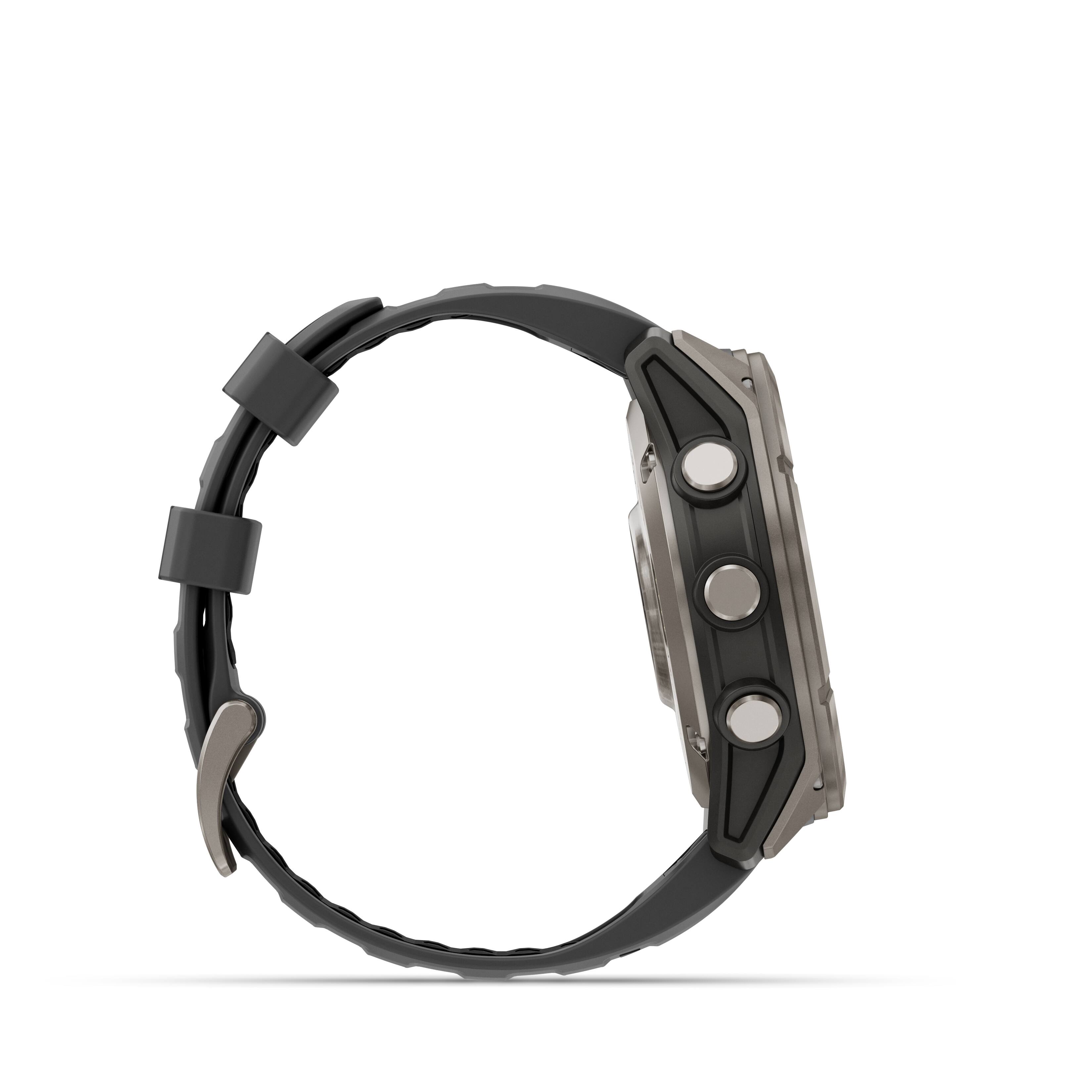 Alt View 5. Garmin - fēnix 8 Pro AMOLED Sapphire GPS Smartwatch 51mm Fiber-reinforced polymer - Titanium.