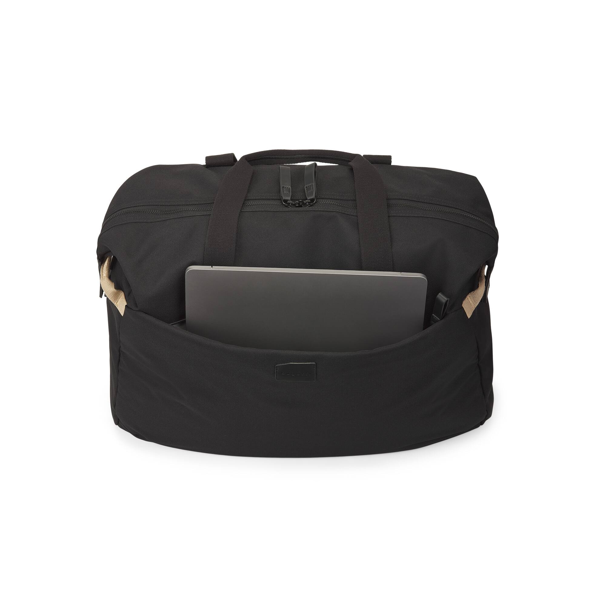 Alt View 2. Bugatti - Bugatti - Vacilando Duffle Bag - Black.