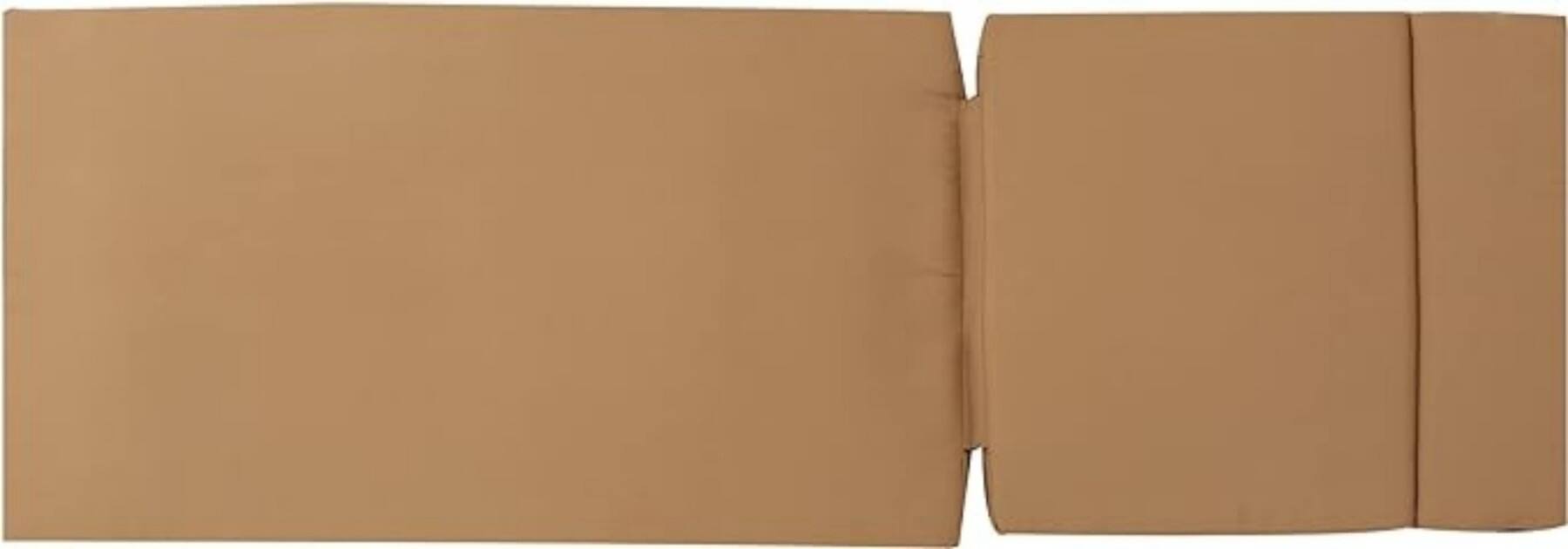 Alt View 10. Ecooso - 1PCS Outdoor Chaise Lounge Cushion，Water-Resistant，100% Polyester Fabric, No Assembly Required(Without Chaise Lounge) - Caramel.