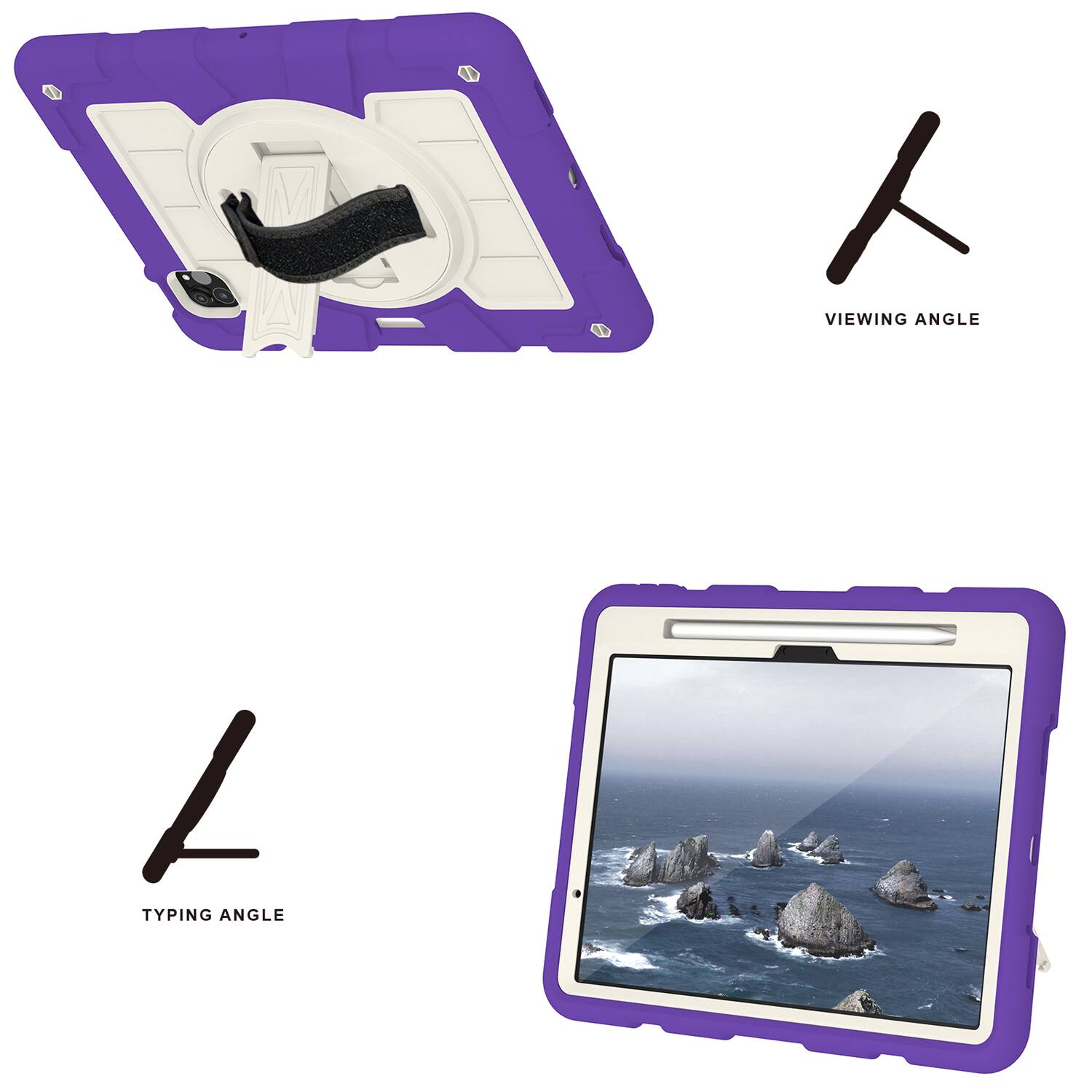 VIEWING ANGLE / TYPING ANGLE