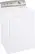 Angle Standard. GE - Profile 7.0 Cu. Ft. 14-Cycle Gas Dryer - Titanium-on-White.