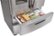 Alt View Standard 3. LG - 24.7 Cu. Ft. French Door Refrigerator with Thru-the-Door Ice and Water - Stainless-Steel.